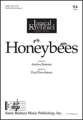 Honeybees Two-Part choral sheet music cover